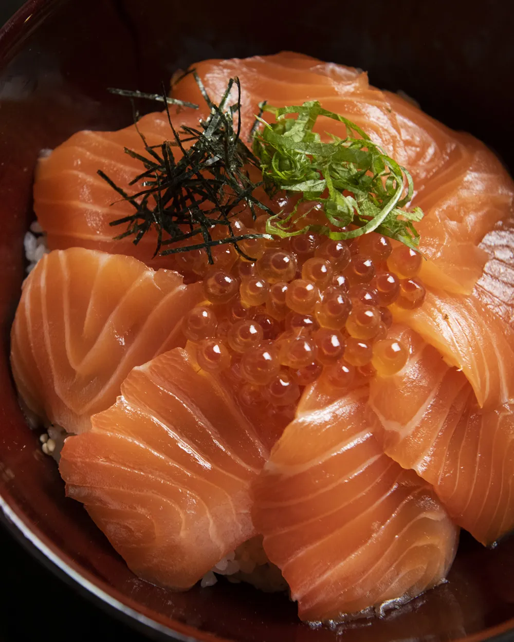 Salmon Ikura Don