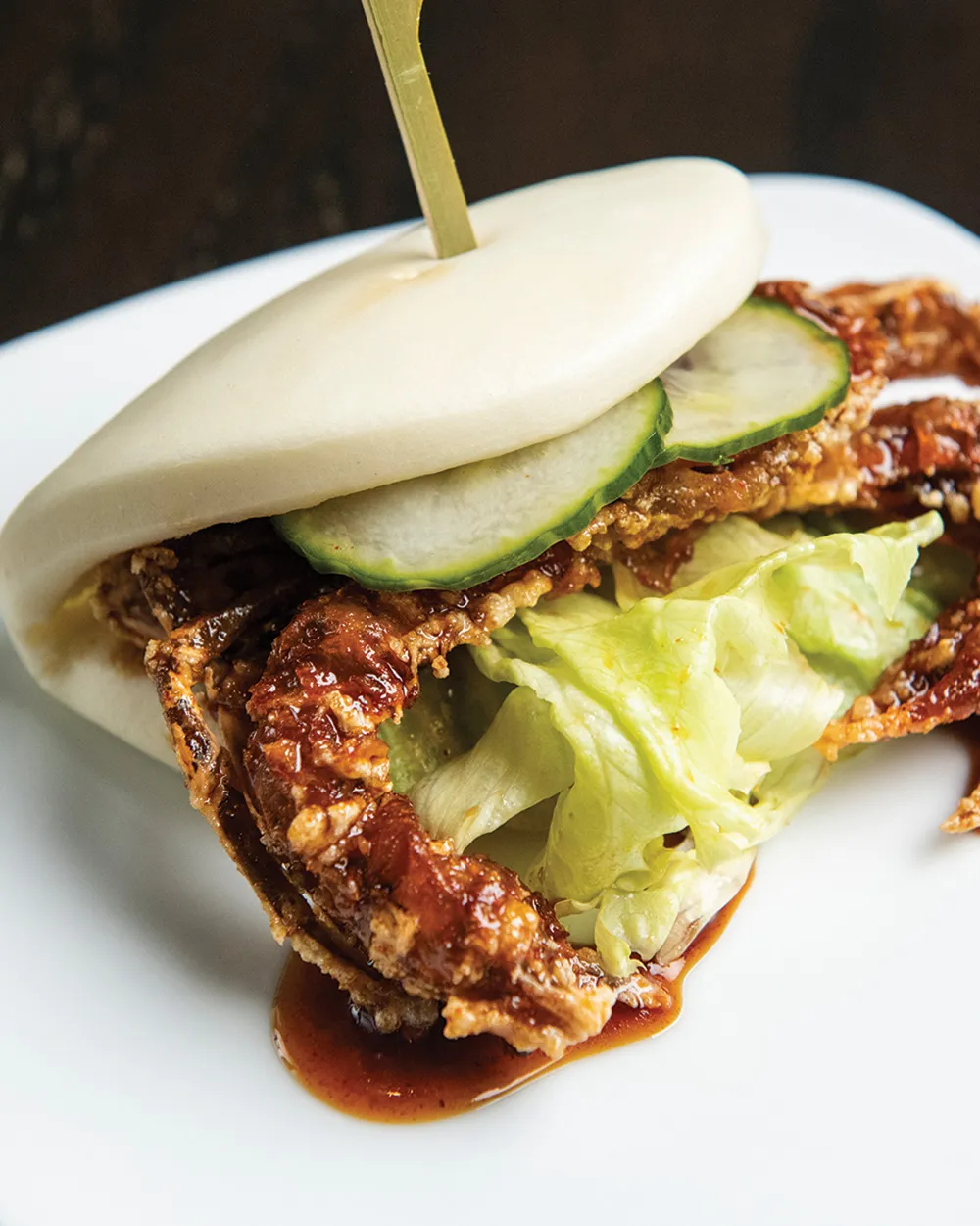 Softshell Crab Bao